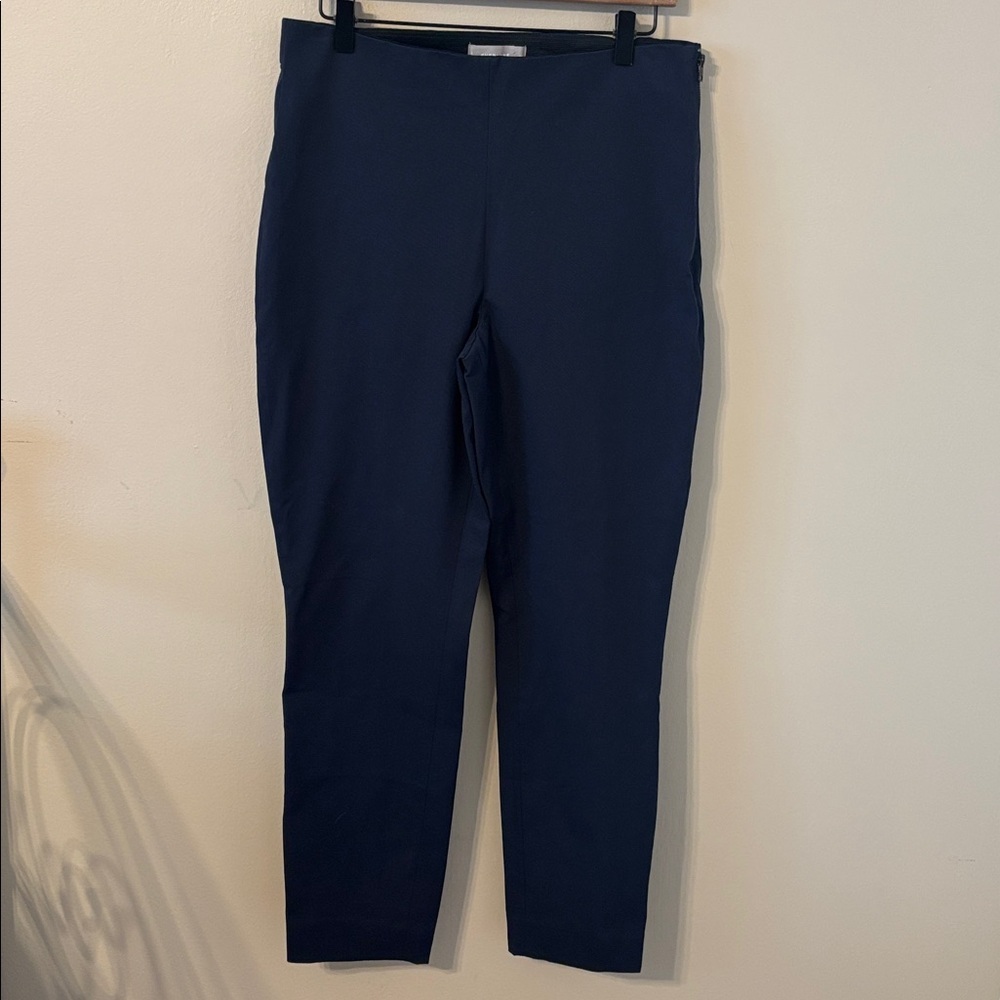 Everlane Straight Leg Side Zip Stretch Pants